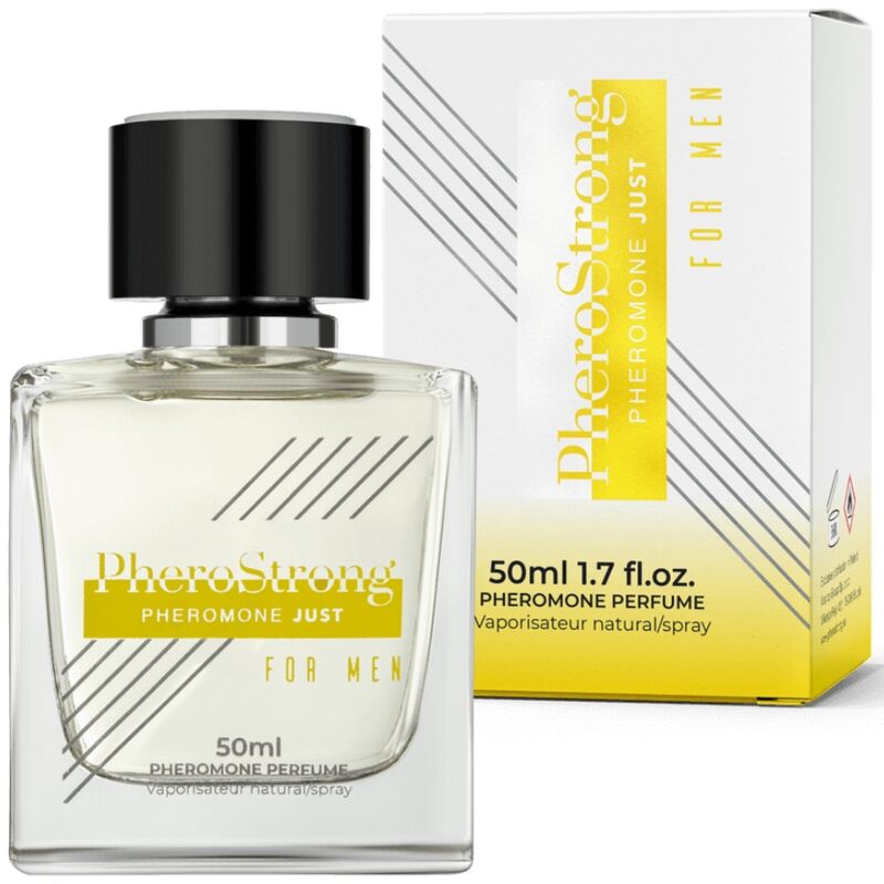 Imagen que nos facilita PHEROSTRONG de su producto erótico PHEROSTRONG - PERFUME CON FEROMONAS JUST PARA HOMBRE 50 ML para nuestra categoría "DROGUERÍA |Perfumes".