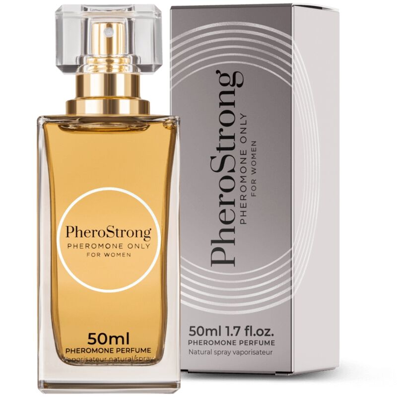 Imagen que nos facilita PHEROSTRONG de su producto erótico PHEROSTRONG - PERFUME CON FEROMONAS ONLY PARA MUJER 50 ML para nuestra categoría "DROGUERÍA |Perfumes".