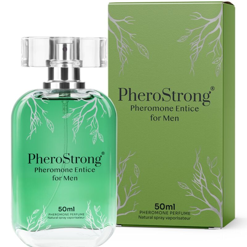 Imagen que nos facilita PHEROSTRONG de su producto erótico PHEROSTRONG - PERFUME CON FEROMONAS ENTICE PARA HOMBRE 50 ML para nuestra categoría "DROGUERÍA |Perfumes".