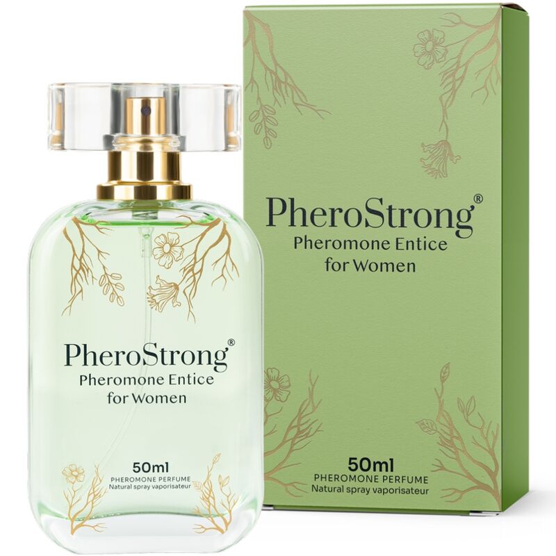 Imagen que nos facilita PHEROSTRONG de su producto erótico PHEROSTRONG - PERFUME CON FEROMONAS ENTICE PARA MUJER 50 ML para nuestra categoría "DROGUERÍA |Perfumes".