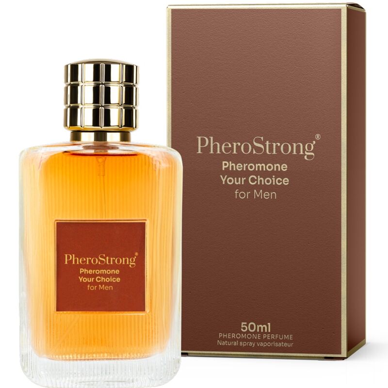 Imagen que nos facilita PHEROSTRONG de su producto erótico PHEROSTRONG - PERFUME CON FEROMONAS YOUR CHOICE PARA HOMBRE 50 ML para nuestra categoría "DROGUERÍA |Perfumes".