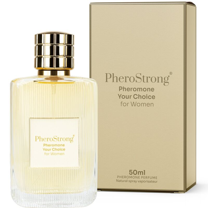 Imagen que nos facilita PHEROSTRONG de su producto erótico PHEROSTRONG - PERFUME CON FEROMONAS YOUR CHOICE PARA WOMEN 50 ML para nuestra categoría "DROGUERÍA |Perfumes".