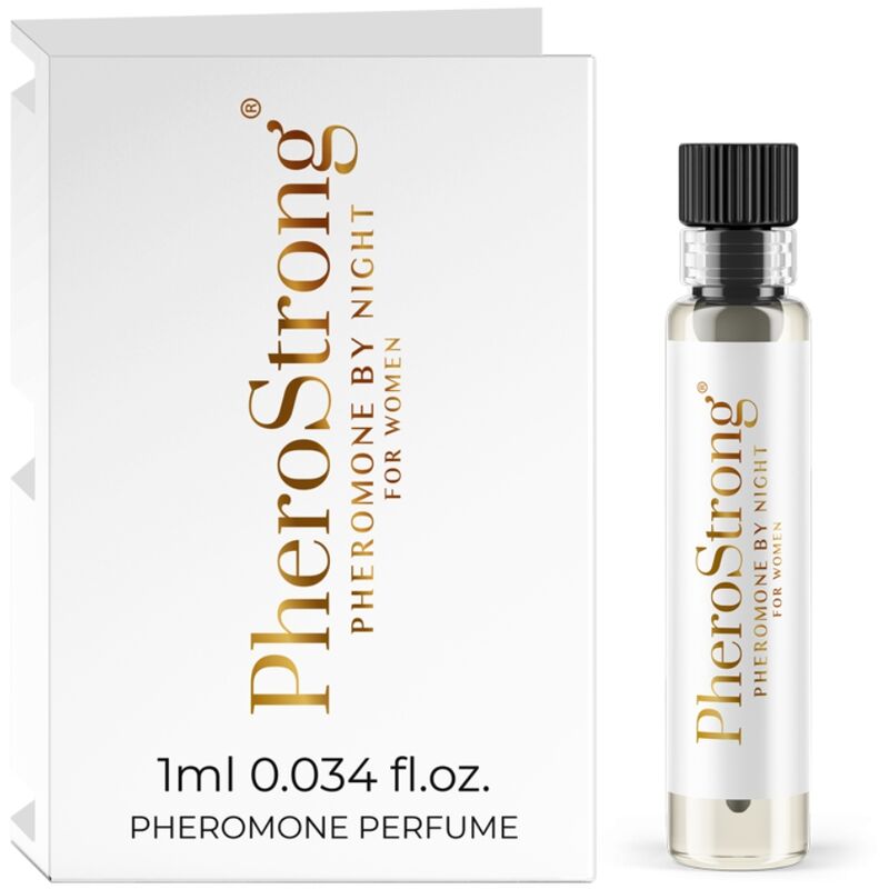 Imagen que nos facilita PHEROSTRONG de su producto erótico PHEROSTRONG - PERFUME CON FEROMONAS BY NIGHT PARA MUJER 1 ML para nuestra categoría "DROGUERÍA |Perfumes".