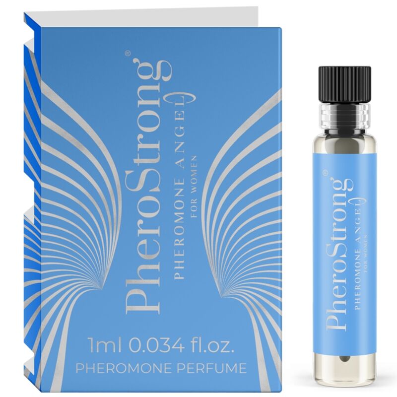 Imagen que nos facilita PHEROSTRONG de su producto erótico PHEROSTRONG - PERFUME CON FEROMONAS ANGEL PARA MUJER 1 ML para nuestra categoría "DROGUERÍA |Perfumes".