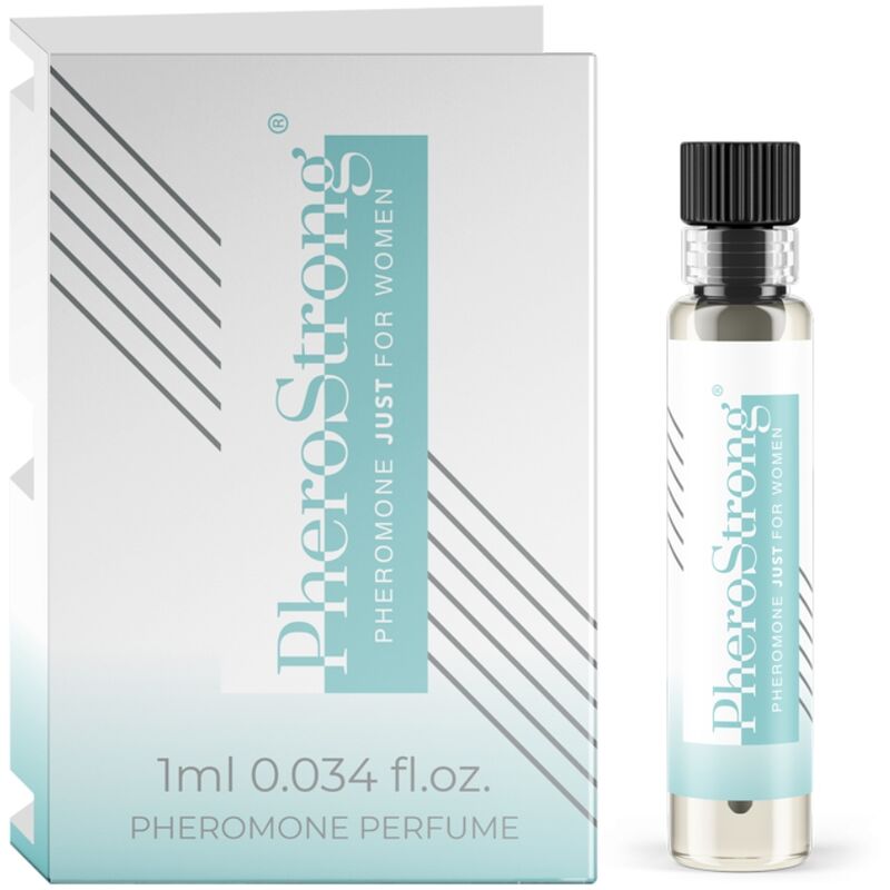 Imagen que nos facilita PHEROSTRONG de su producto erótico PHEROSTRONG - PERFUME CON FEROMONAS JUST PARA MUJER 1 ML para nuestra categoría "DROGUERÍA |Perfumes".