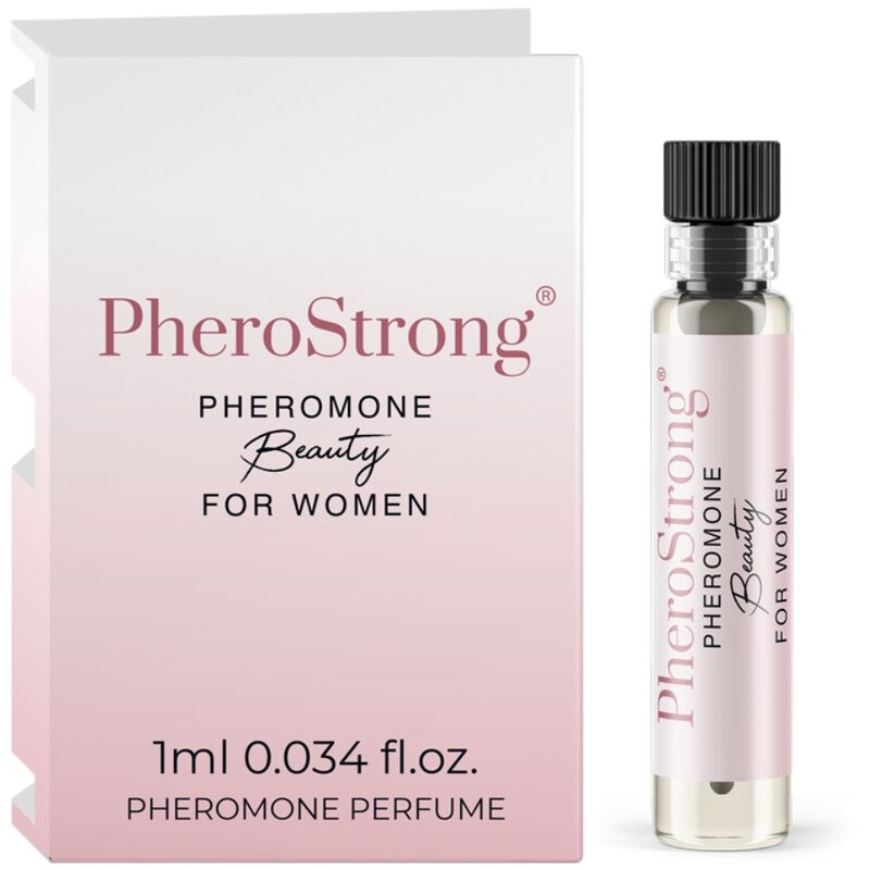 Imagen que nos facilita PHEROSTRONG de su producto erótico PHEROSTRONG - PERFUME CON FEROMONAS BEAUTY PARA MUJER 1 ML para nuestra categoría "DROGUERÍA |Perfumes".