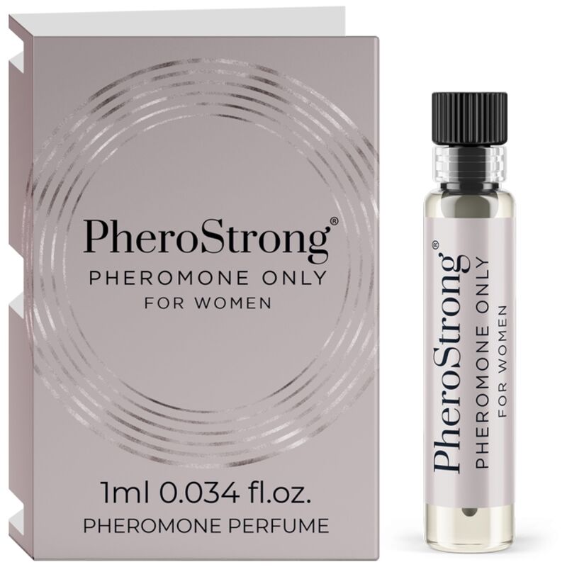 Imagen que nos facilita PHEROSTRONG de su producto erótico PHEROSTRONG - PERFUME CON FEROMONAS ONLY PARA MUJER 1 ML para nuestra categoría "DROGUERÍA |Perfumes".