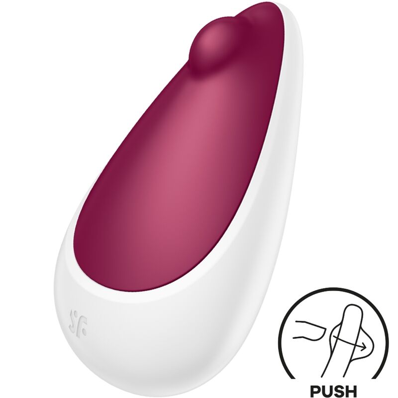 Imagen que nos facilita SATISFYER VIBRATOR de su producto erótico SATISFYER - SPOT ON 3 ESTIMULADOR DE CLÍTORIS ROJO para nuestra categoría "JUGUETES BIENESTAR |Vibradores|Vibradores Lay-on Clítoris".