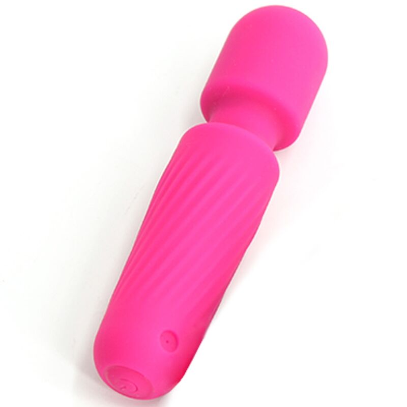 Imagen que nos facilita ARMONY MASSAGERS de su producto erótico ARMONY - YOUR MAGIC MASAJEADOR & VIBRADOR RECARGABLE 10 VIBRACIONES ROSA para nuestra categoría "JUGUETES BIENESTAR |Vibradores|Vibrador WAND".