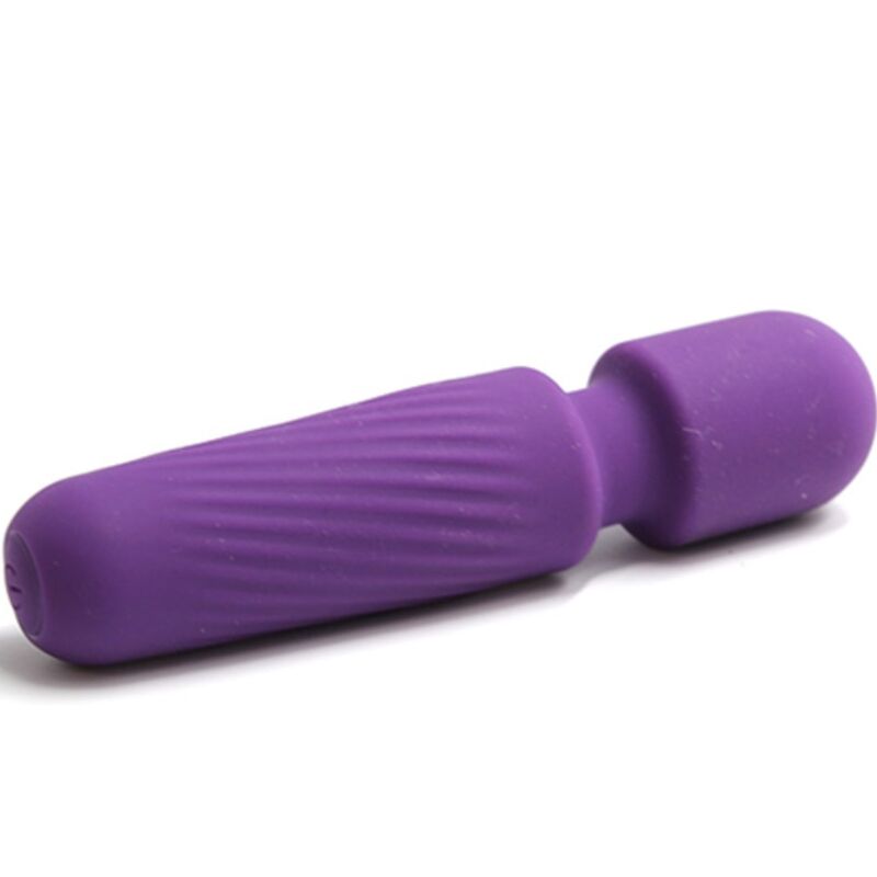 Imagen que nos facilita ARMONY MASSAGERS de su producto erótico ARMONY - YOUR MAGIC MASAJEADOR & VIBRADOR RECARGABLE 10 VIBRACIONES MORADO para nuestra categoría "JUGUETES BIENESTAR |Vibradores|Vibrador WAND".