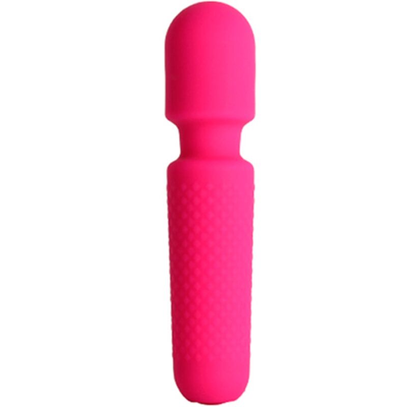 Imagen que nos facilita ARMONY MASSAGERS de su producto erótico ARMONY - YOUR MAGIC MASAJEADOR & VIBRADOR RECARGABLE 10 VIBRACIONES SILICONA ROSA para nuestra categoría "JUGUETES BIENESTAR |Vibradores|Vibrador WAND".