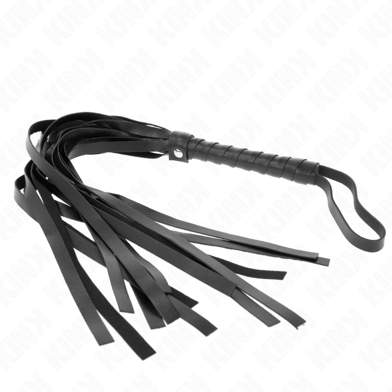 Imagen que nos facilita KINK IMPACT & TOUCH de su producto erótico KINK - LÁTIGO SIMPLE NEGRO 45 CM para nuestra categoría "BDSM & BONDAGE |Artículos BDSM|Látigos BDSM".