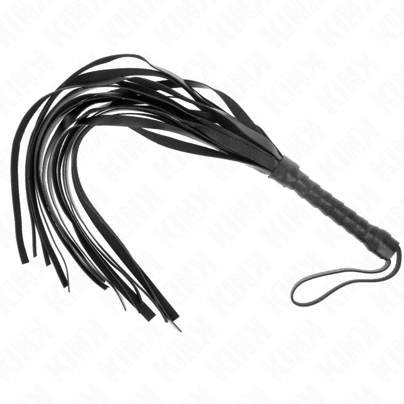 Imagen que nos facilita KINK IMPACT & TOUCH de su producto erótico KINK - LÁTIGO SIMPLE MINI NEGRO 28 CM para nuestra categoría "BDSM & BONDAGE |Artículos BDSM|Látigos BDSM".