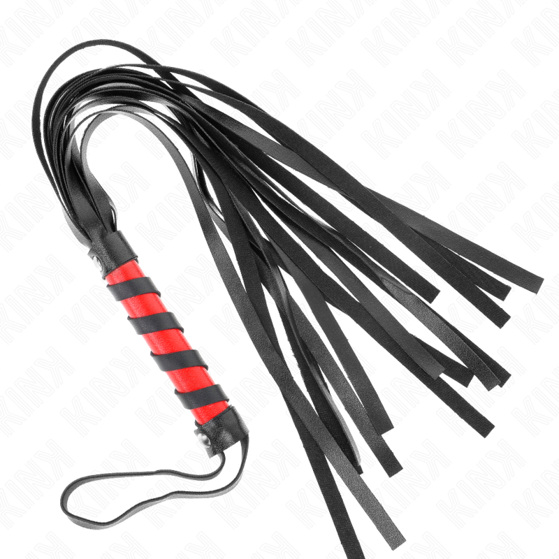 Imagen que nos facilita KINK IMPACT & TOUCH de su producto erótico KINK - LÁTIGO DE MANGO CORTO 45 CM para nuestra categoría "BDSM & BONDAGE |Artículos BDSM|Látigos BDSM".