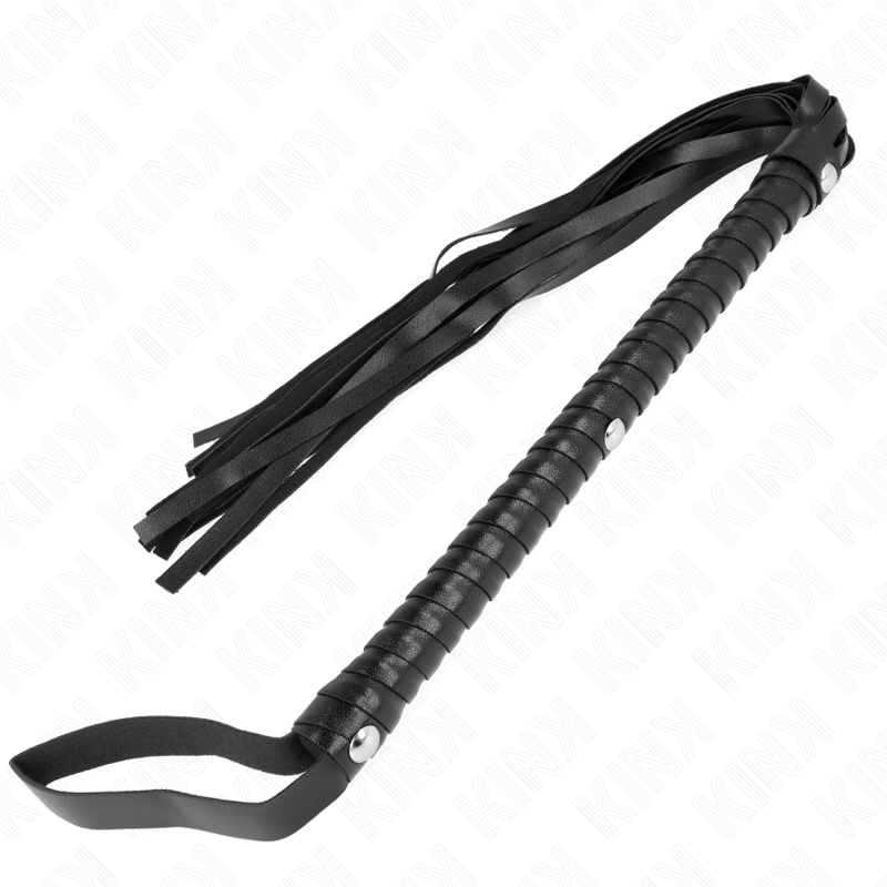 Imagen que nos facilita KINK IMPACT & TOUCH de su producto erótico KINK - LÁTIGO DE MANGO LARGO 60 CM para nuestra categoría "BDSM & BONDAGE |Artículos BDSM|Látigos BDSM".