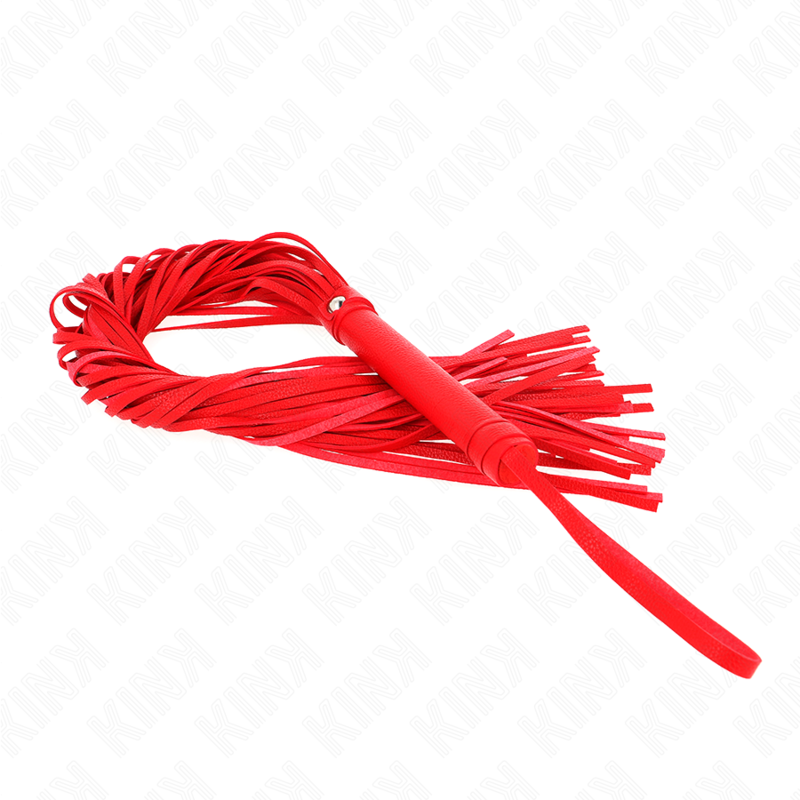 Imagen que nos facilita KINK IMPACT & TOUCH de su producto erótico KINK - LÁTIGO PVC BLANDO ROJO 70 CM para nuestra categoría "BDSM & BONDAGE |Artículos BDSM|Látigos BDSM".