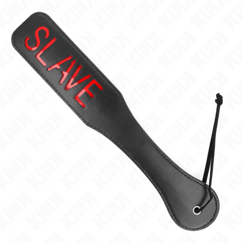 Imagen que nos facilita KINK IMPACT & TOUCH de su producto erótico KINK - PALA ESQUINA REDONDA SLAVE 32 X 6 CM para nuestra categoría "BDSM & BONDAGE |Artículos BDSM|Palas BDSM".