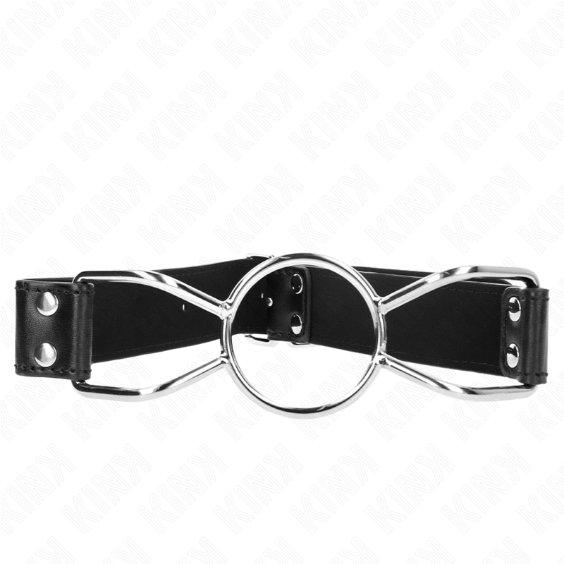 Imagen que nos facilita KINK COLLAR & GAG de su producto erótico KINK - MORDAZA 60 X 3 CM BOCA DE ARAÑA TALLA L 5 CM para nuestra categoría "BDSM & BONDAGE |Bondage|Mordazas".