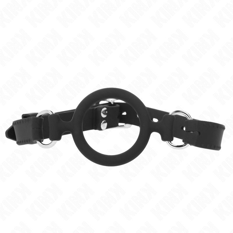 Imagen que nos facilita KINK COLLAR & GAG de su producto erótico KINK - MORDAZA 56 CM JUNTA TÓRICA DE SILICONA 5 CM para nuestra categoría "BDSM & BONDAGE |Bondage|Mordazas".