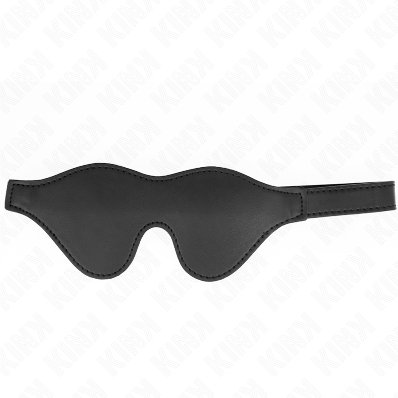 Imagen que nos facilita KINK MASKED ALLURE de su producto erótico KINK - VENDA DE POLIPIEL CON CIERRE DE VELCRO 20 x 8 CM AJUSTABLE 17-21 CM para nuestra categoría "BDSM & BONDAGE |Bondage|Antifaces".