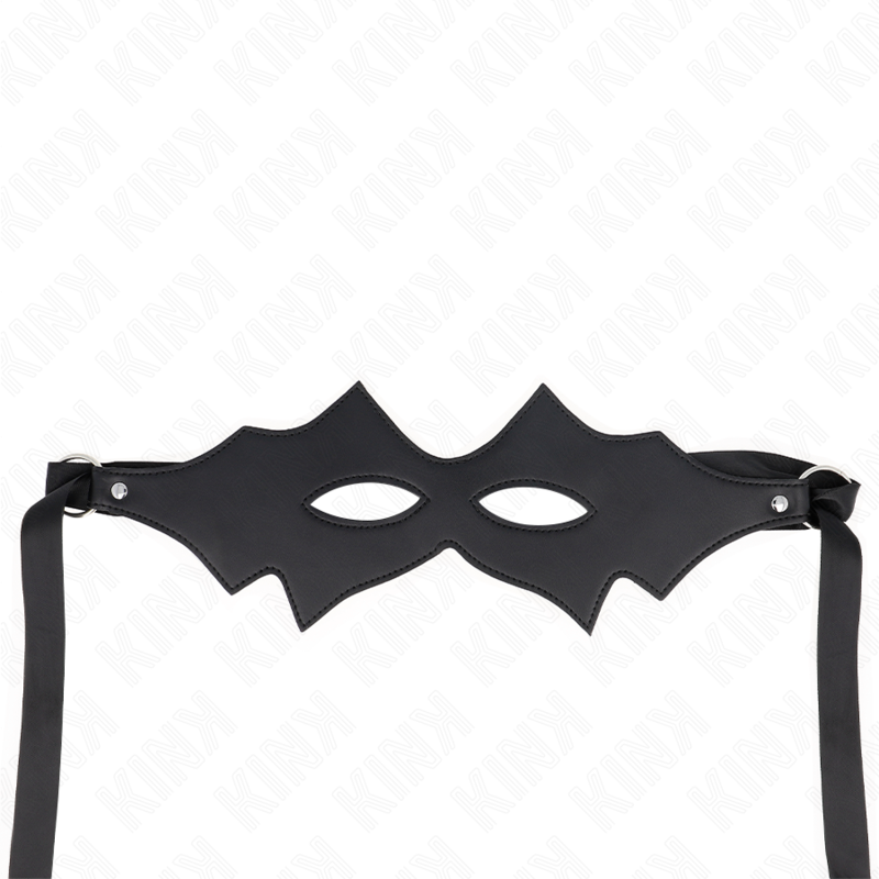 Imagen que nos facilita KINK MASKED ALLURE de su producto erótico KINK - MÁSCARA DE GATO MODELO 1 34 x 12 CM para nuestra categoría "BDSM & BONDAGE |Bondage|Máscaras".