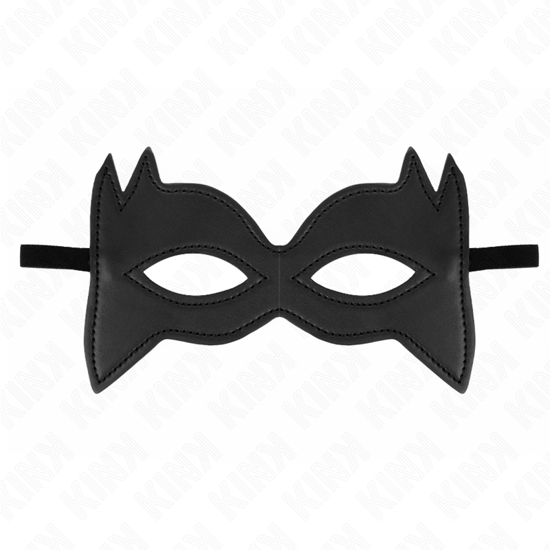 Imagen que nos facilita KINK MASKED ALLURE de su producto erótico KINK - MÁSCARA DE GATO MODELO 3 18.5 x 12.5 CM para nuestra categoría "BDSM & BONDAGE |Bondage|Máscaras".