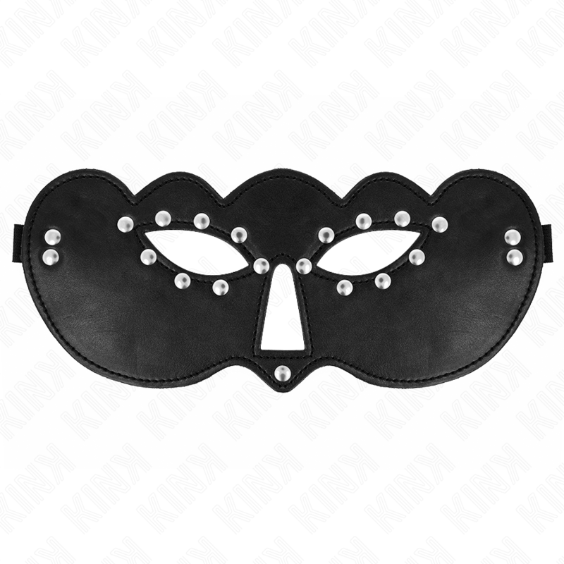 Imagen que nos facilita KINK MASKED ALLURE de su producto erótico KINK - MÁSCARA DE FIESTA MODELO 1 27.5 x 12 CM para nuestra categoría "BDSM & BONDAGE |Bondage|Máscaras".