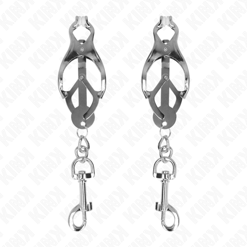 Imagen que nos facilita KINK NIPPLE GRIP de su producto erótico KINK - PINZAS PARA PEZONES ESTILO JAPONÉS CON GANCHOS para nuestra categoría "BDSM & BONDAGE |Artículos BDSM|Pinzas Pezones BDSM".