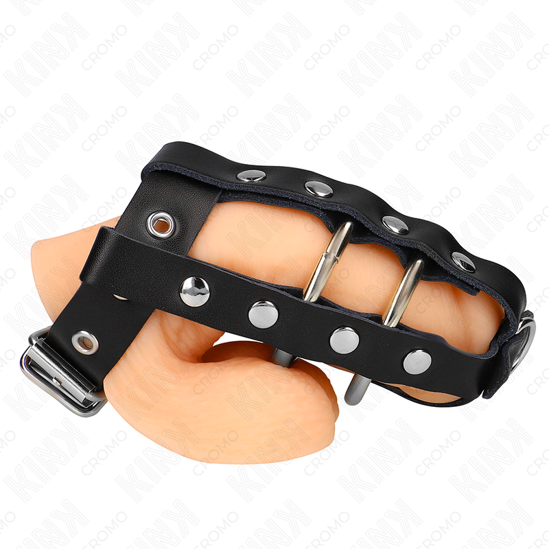 Imagen que nos facilita KINK RING POWER de su producto erótico KINK - JAULA PENE AJUSTABLE CON CANDADO para nuestra categoría "BDSM & BONDAGE |Artículos BDSM|Anillas pene metal BDSM".