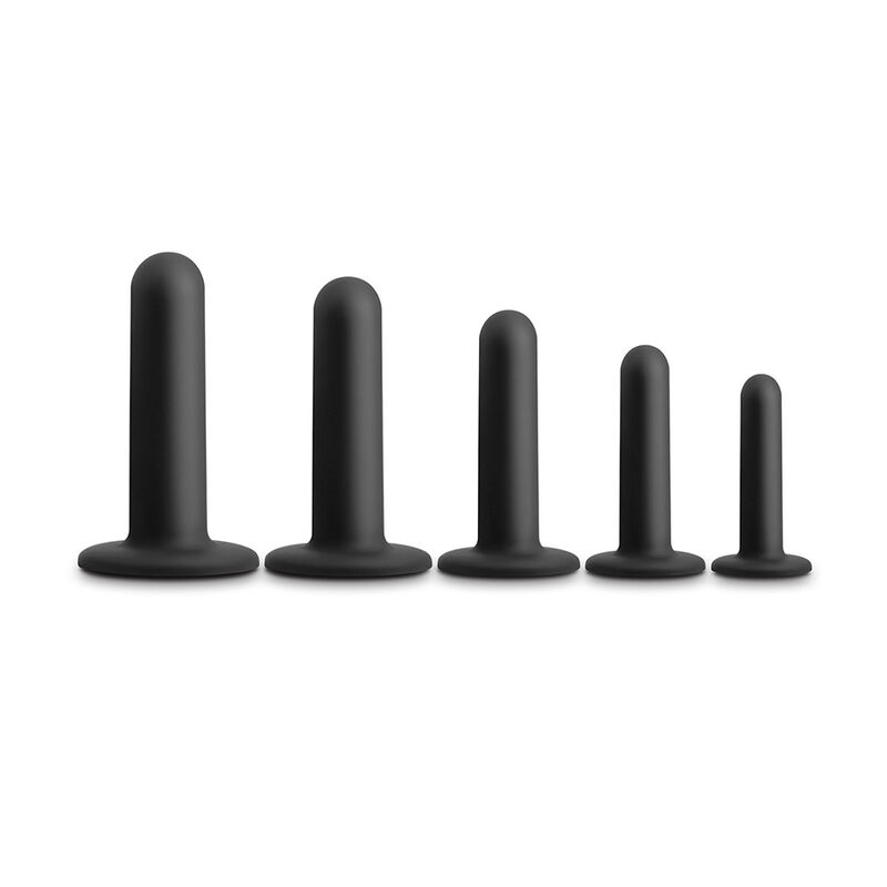 Imagen que nos facilita NS NOVELTIES de su producto erótico NS NOVELTIES - RENEGADE KIT DILATADOR NEGRO para nuestra categoría "JUGUETES BIENESTAR |Juguetes para Mujeres|Dilatador Vaginal-Anal".