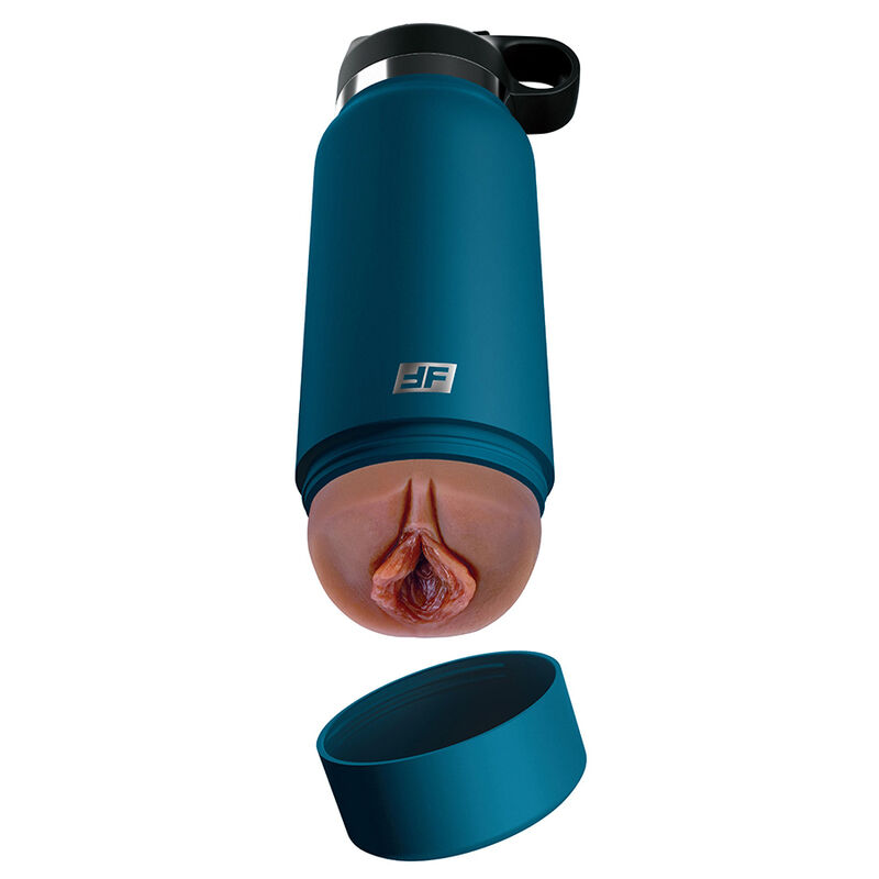 Imagen que nos facilita PDX PLUS+ de su producto erótico PDX PLUS - FUCK FLASK ESTIMULADOR VAGINA DISCRETO MULATO MODELO 1 para nuestra categoría "JUGUETES BIENESTAR |Juguetes para Hombres|Vaginas sin vibración".