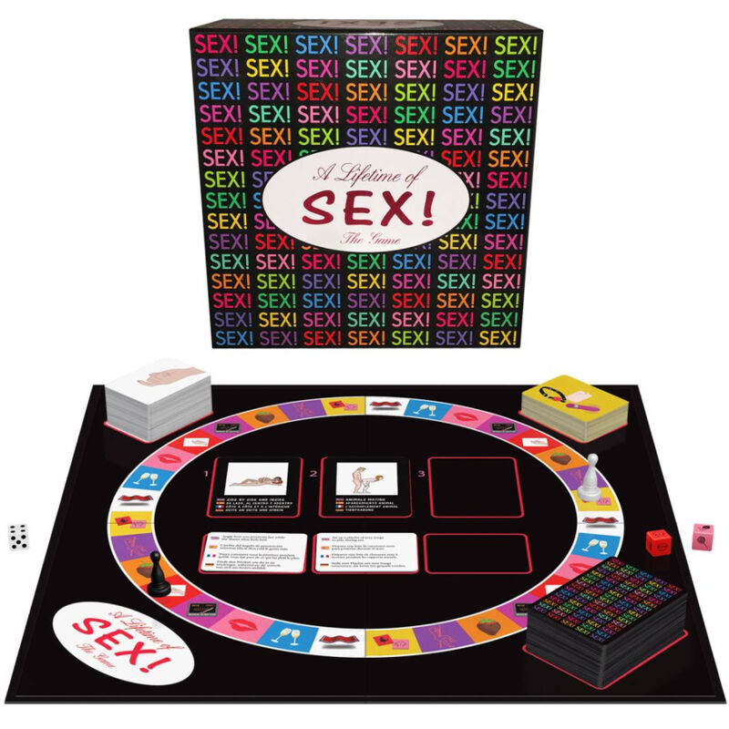 Imagen que nos facilita KHEPER GAMES de su producto erótico KHEPER GAMES - A LIFETIME OF SEX JUEGO DE MESA para nuestra categoría "JUEGOS |Juegos de pareja".