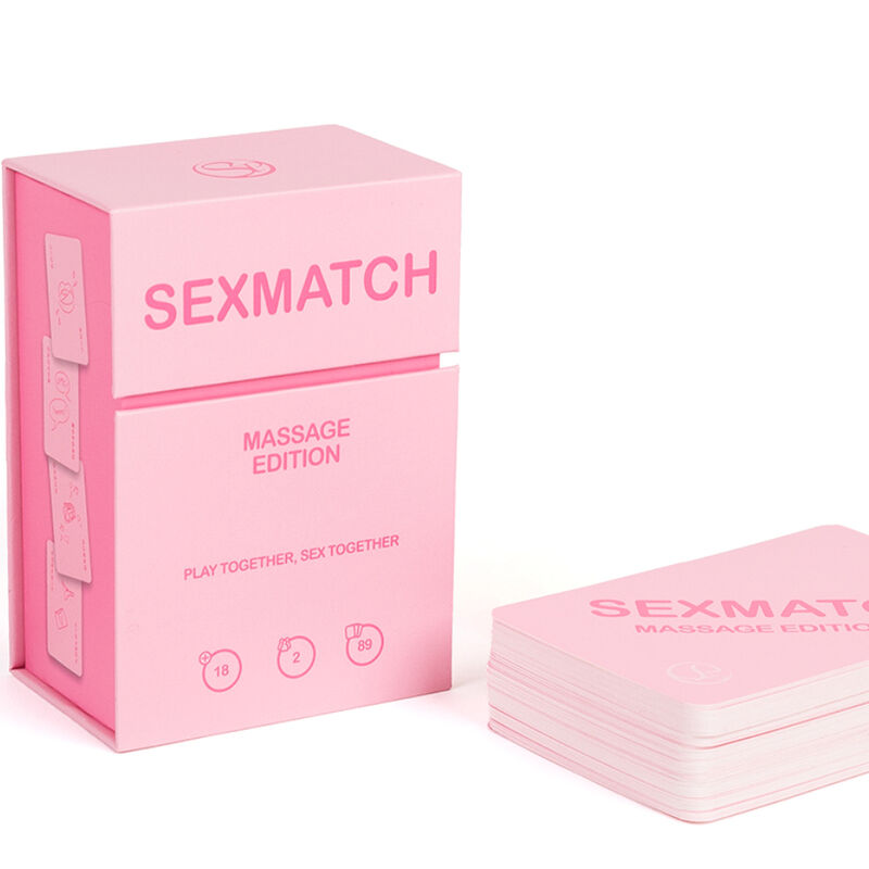 Imagen que nos facilita SECRETPLAY 100% GAMES de su producto erótico SECRETPLAY - JUEGO SEXMATCH MASSAGE EDITION para nuestra categoría "JUEGOS |Juegos de cartas".