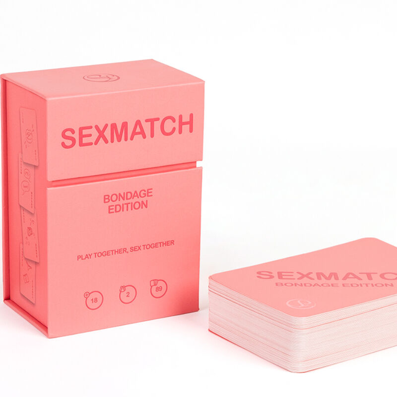 Imagen que nos facilita SECRETPLAY 100% GAMES de su producto erótico SECRETPLAY - JUEGO SEXMATCH BONDAGE EDITION para nuestra categoría "JUEGOS |Juegos de cartas".