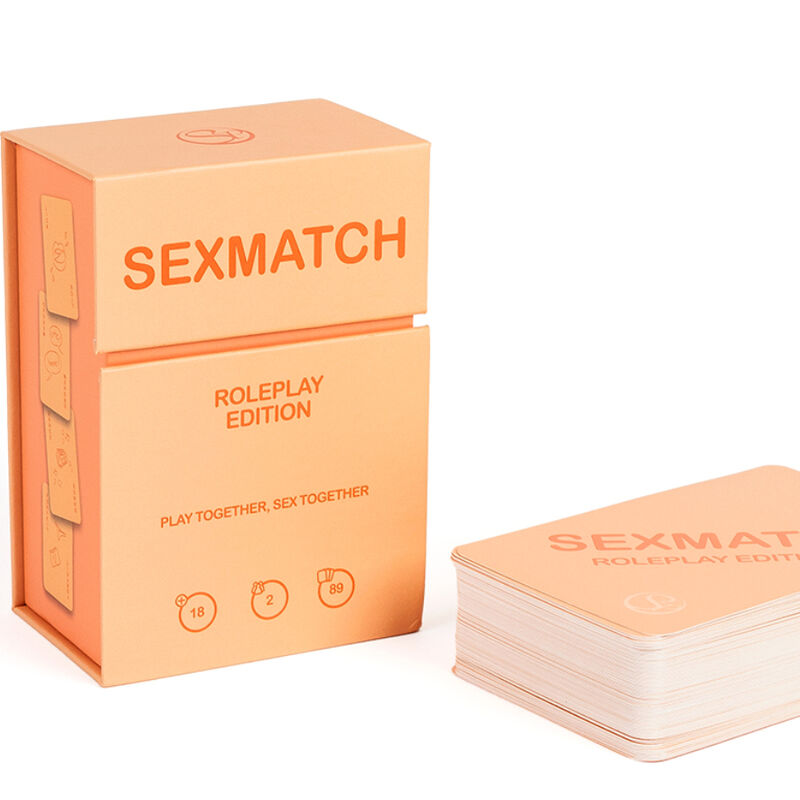 Imagen que nos facilita SECRETPLAY 100% GAMES de su producto erótico SECRETPLAY - JUEGO SEXMATCH ROLEPLAY EDITION para nuestra categoría "JUEGOS |Juegos de cartas".