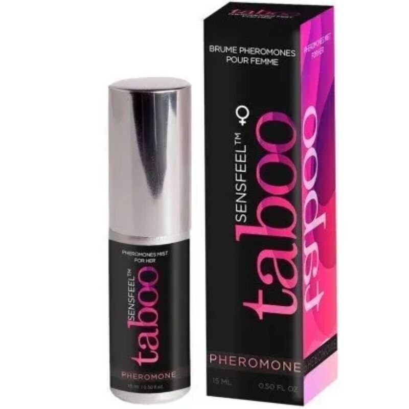 Imagen que nos facilita RUF de su producto erótico RUF - TABOO PHEROMONE FOR HER PERFUME DE FEROMONAS PARA ELLA 15 ML para nuestra categoría "DROGUERÍA |Perfumes".