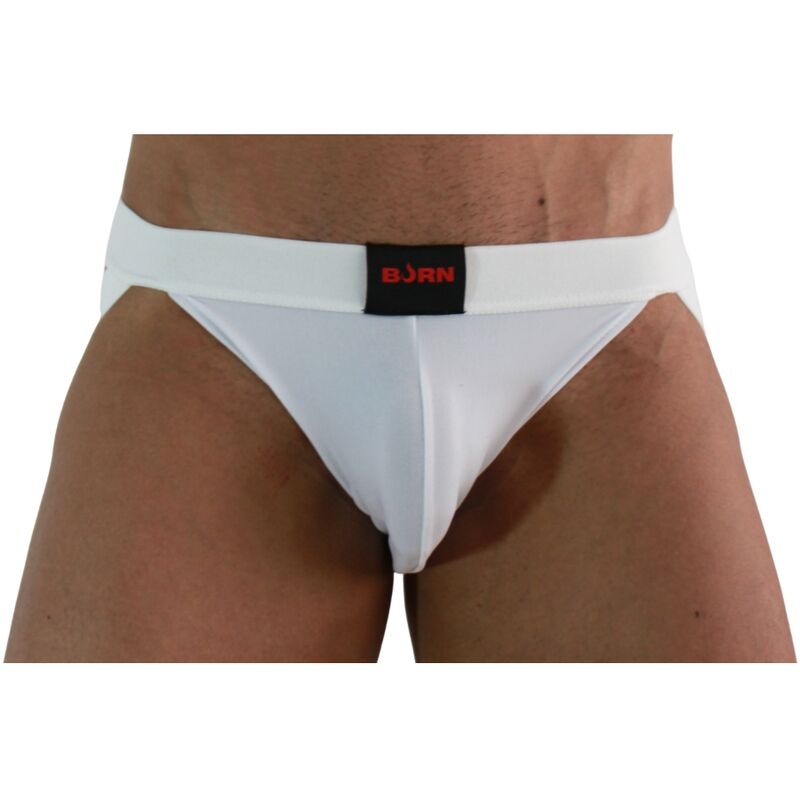 Imagen que nos facilita BURN de su producto erótico BURN - 007 JOCK LYCRA BLANCO S para nuestra categoría "MODA & LENCERÍA|Lencería Hombre|Jockstraps".