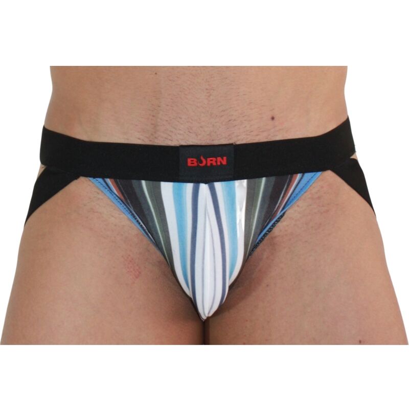 Imagen que nos facilita BURN de su producto erótico BURN - 009 JOCK MULTICOLOR / NEGRO S para nuestra categoría "MODA & LENCERÍA|Lencería Hombre|Jockstraps".