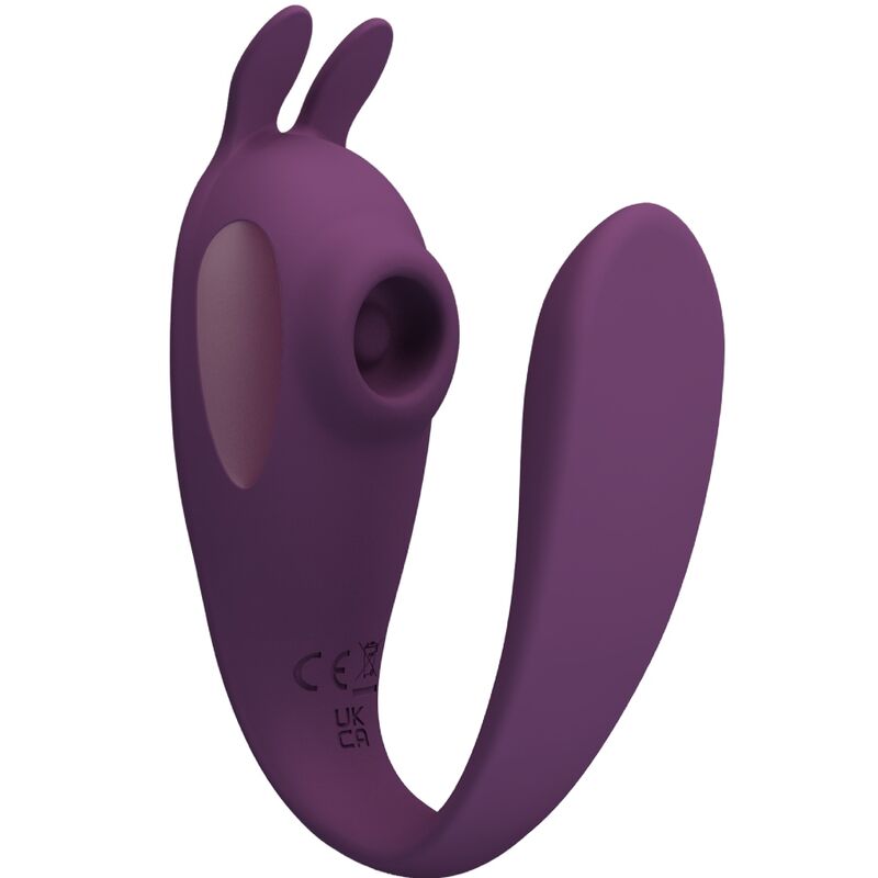 Imagen que nos facilita PRETTY LOVE FLIRTATION de su producto erótico PRETTY LOVE - SHEY ESTIMULADOR & VIBRADOR APP GRATUITA LARGA DISTANCIA MORADO para nuestra categoría "JUGUETES BIENESTAR |Juguetes para Mujeres|Estimuladores|Succionadores con vibración".