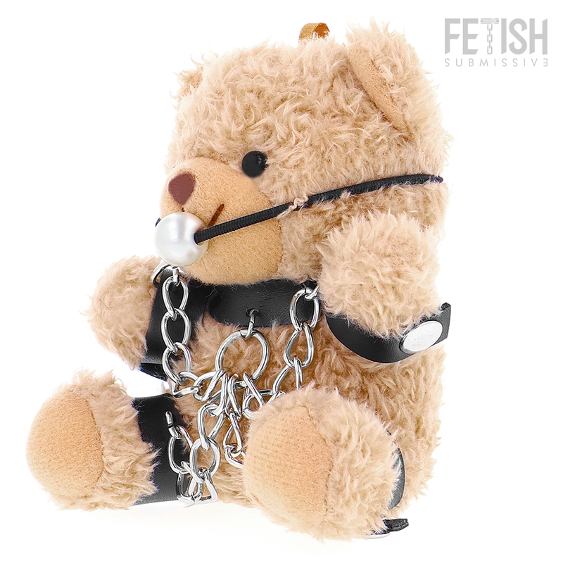 Imagen que nos facilita FETISH SUBMISSIVE REBEL TOYS de su producto erótico FETISH SUBMISSIVE - FOZZIE OSITO PELUCHE BDSM MODELO 3 para nuestra categoría "ARTÍCULOS VARIOS|Articulos divertidos".