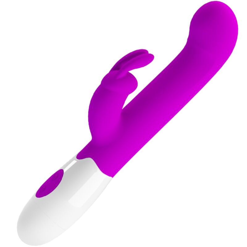 Imagen que nos facilita PRETTY LOVE de su producto erótico PRETTY LOVE - CENTAUR VIBRADOR RABBIT 30 MODOS DE VIBRACIÓN MORADO para nuestra categoría "JUGUETES BIENESTAR |Vibradores|Vibradores Rabbit".