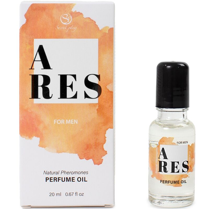 Imagen que nos facilita SECRETPLAY COSMETIC de su producto erótico SECRETPLAY - ARES PERFUME NATURAL FEROMONAS EN ACEITE PARA HOMBRE 20 ML para nuestra categoría "DROGUERÍA |Perfumes".