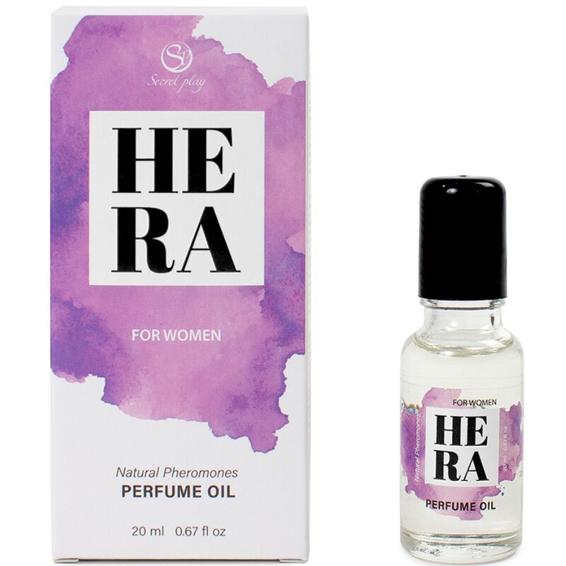 Imagen que nos facilita SECRETPLAY COSMETIC de su producto erótico SECRETPLAY - HERA PERFUME NATURAL FEROMONAS EN ACEITE PARA MUJER 20 ML para nuestra categoría "DROGUERÍA |Perfumes".