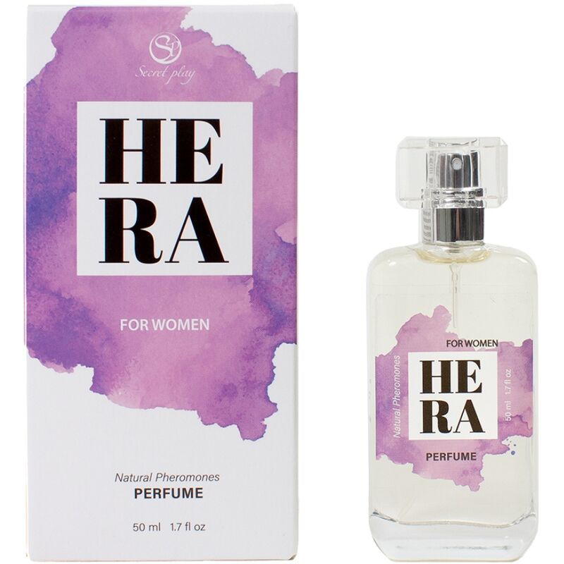 Imagen que nos facilita SECRETPLAY COSMETIC de su producto erótico SECRETPLAY - HERA PERFUME NATURAL FEROMONAS SPRAY PARA MUJER 50 ML para nuestra categoría "DROGUERÍA |Perfumes".