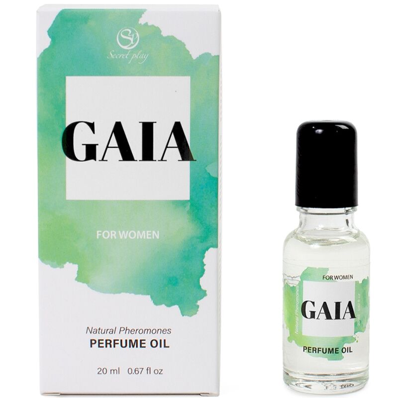 Imagen que nos facilita SECRETPLAY COSMETIC de su producto erótico SECRETPLAY - GAIA PERFUME NATURAL FEROMONAS EN ACEITE PARA MUJER 20 ML para nuestra categoría "DROGUERÍA |Perfumes".