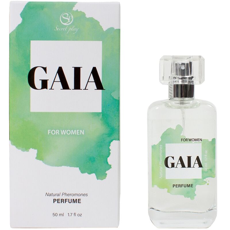 Imagen que nos facilita SECRETPLAY COSMETIC de su producto erótico SECRETPLAY - GAIA PERFUME NATURAL FEROMONAS SPRAY PARA MUJER 50 ML para nuestra categoría "DROGUERÍA |Perfumes".