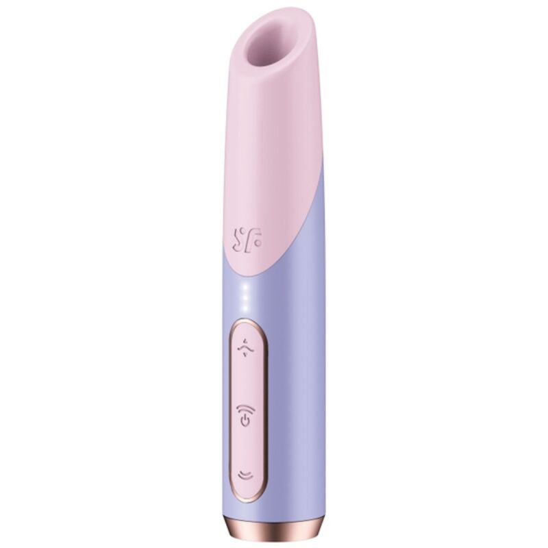 Imagen que nos facilita SATISFYER AIR PULSE de su producto erótico SATISFYER - BOLD KISS ESTIMULADOR CLÍTORIS POR ONDAS ROSA / VIOLETA para nuestra categoría "JUGUETES BIENESTAR |Juguetes para Mujeres|Estimuladores|Para Clítoris".