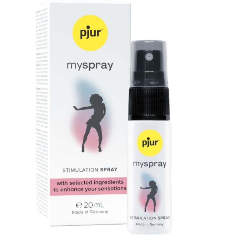 Imagen que nos facilita PJUR de su producto erótico PJUR - MYSPRAY ESTIMULANTE AUMENTO DESEO PARA LA MUJER para nuestra categoría "DROGUERÍA |Estimulantes para Ellas|Intensificador Orgasmos".