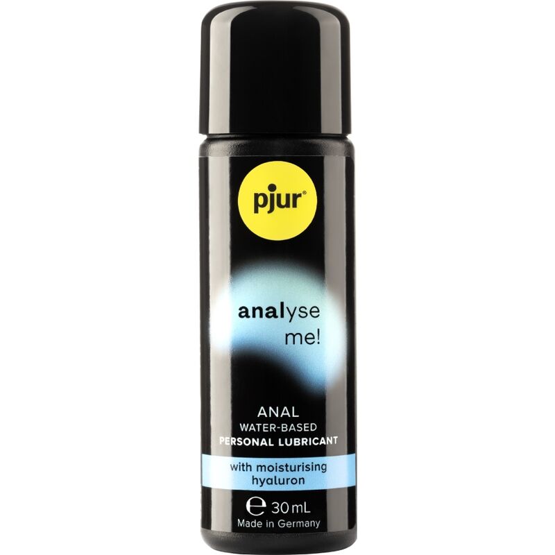 Imagen que nos facilita PJUR de su producto erótico PJUR - ANALYSE ME LUBRICANTE AGUA ANAL 30 ML para nuestra categoría "DROGUERÍA |Lubricantes|Anal con Relajante".