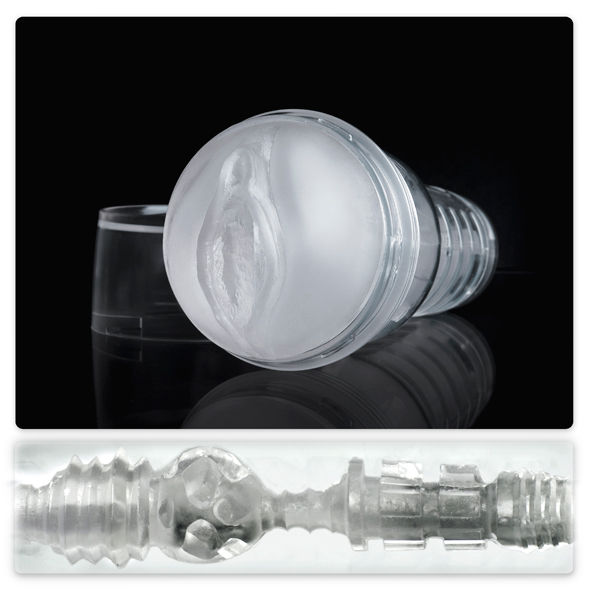 Imagen que nos facilita FLESHLIGHT ORIGIN de su producto erótico FLESHLIGHT - ICE LADY CRISTAL VAGINA para nuestra categoría "JUGUETES BIENESTAR |Juguetes para Hombres|Vaginas con vibración".